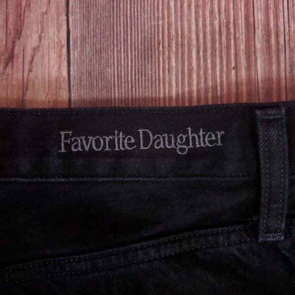 Favorite Daughter Size 34 The Masha Super High Rise Wide Leg Jeans Phantom - Picture 9 of 14